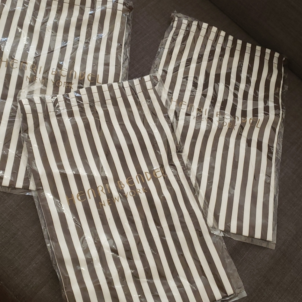 3 New Henri Bendel Brand Dust bags
